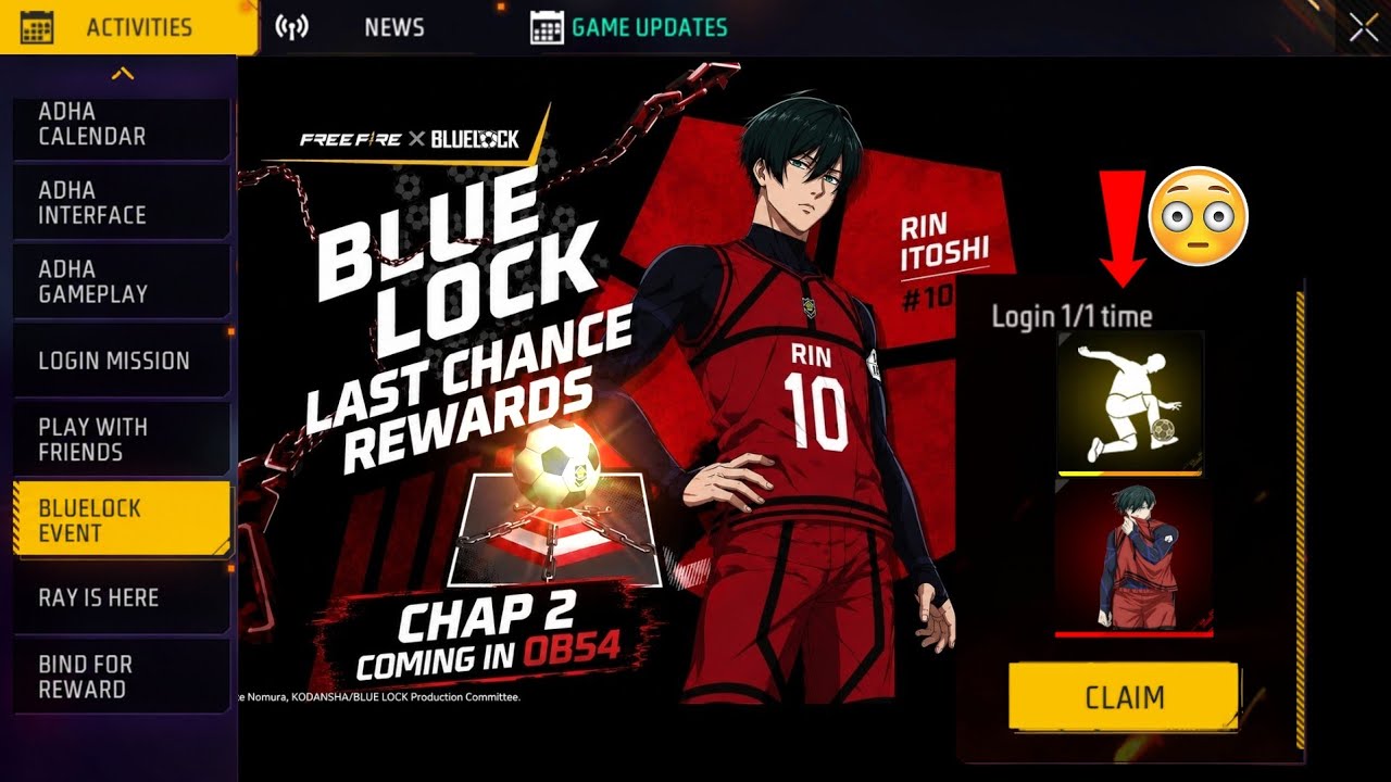 BLUELOCK CHAPTER 2 OB54 FREE REWARDS🔥 -para SAMSUNG,A3,A5,A6,A7,J2,J5,J7,S5,S6,S7,S9,A10,A20,A30,A50