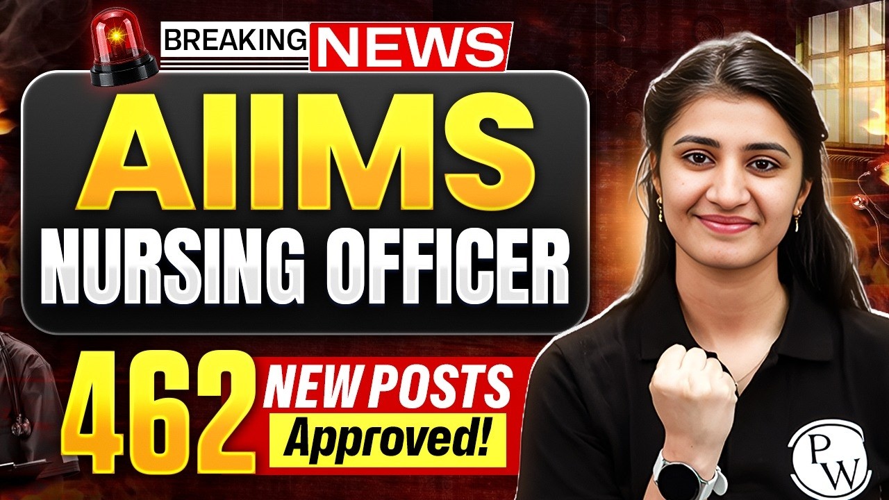 AIIMS Nursing Officer 2026 | 462 Post | Notification Kab Tak | Nursing Officer New Vacancy