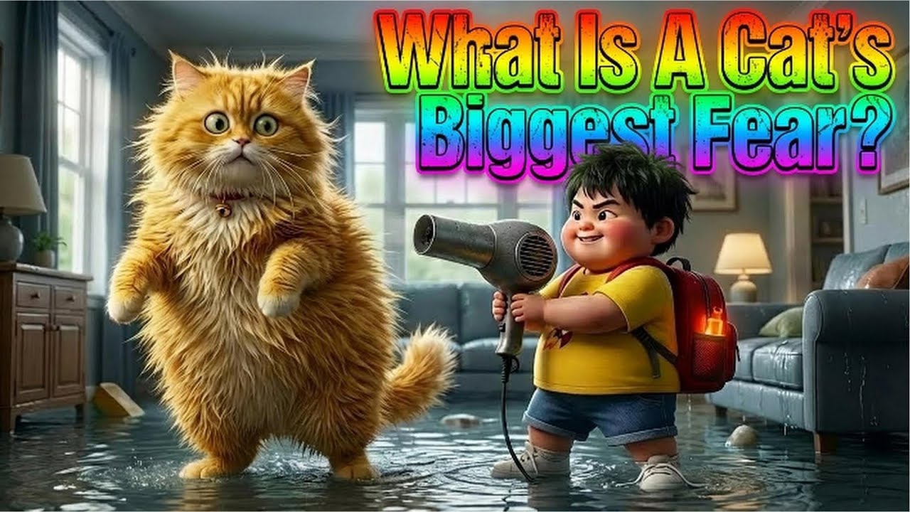 What is a cat's biggest fear?– A Pixar Style