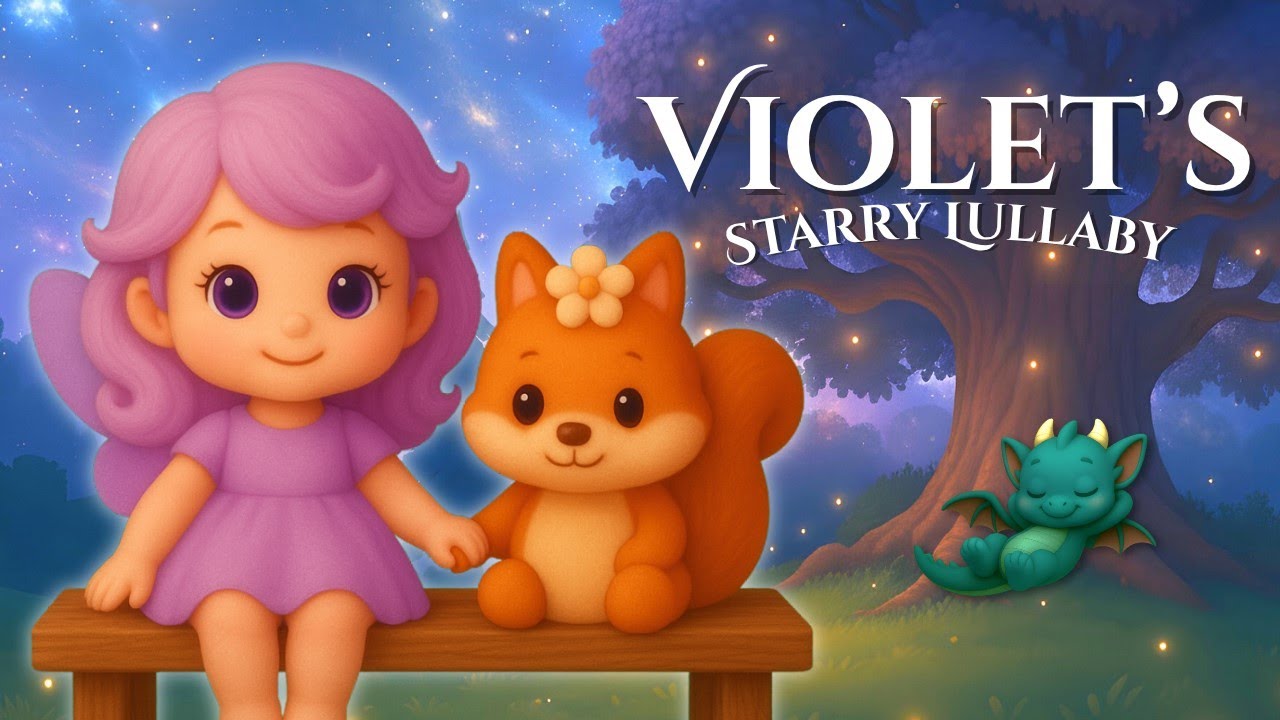 Violet’s Starry Lullaby ✨ | Counting Stars Bedtime Song | Fairy Sleep Music for Kids