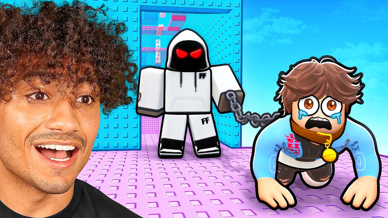 Башня троллей-собак из Roblox.