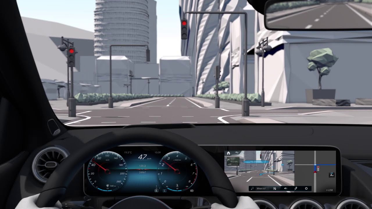 Realtà Aumentata MBUX Mercedes-Benz