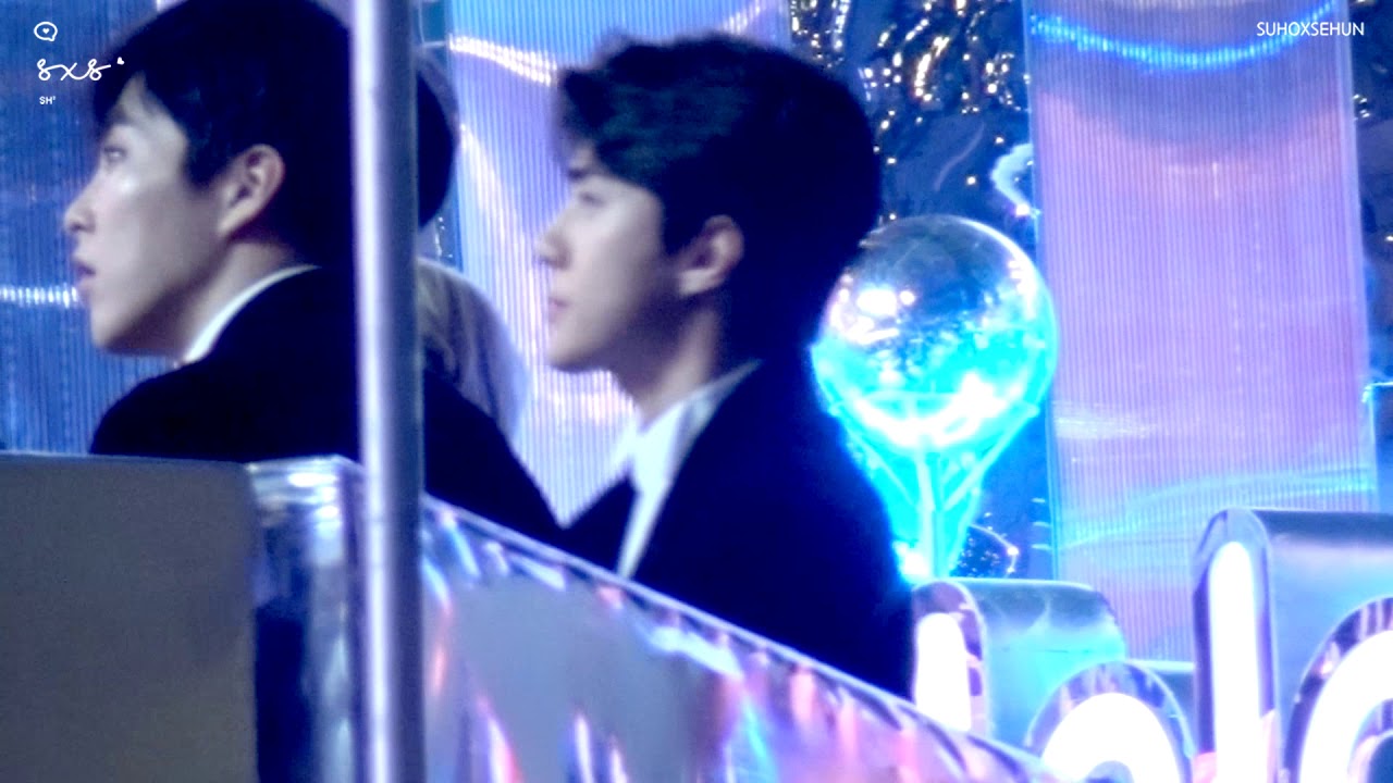 171202- Melon Music Award- React to GFriend. (Sehun. focus)