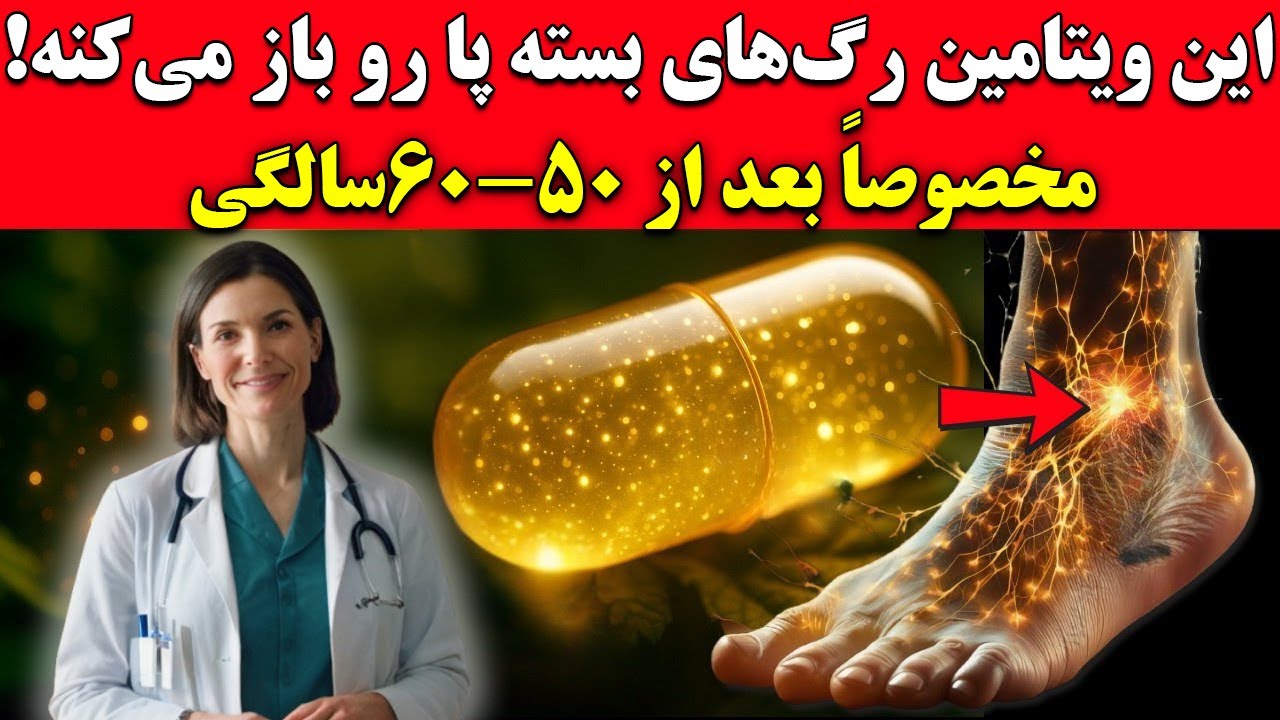سالمندان مراقب باشید! کمبود این ویتامین باعث لخته خون در پا میشه!