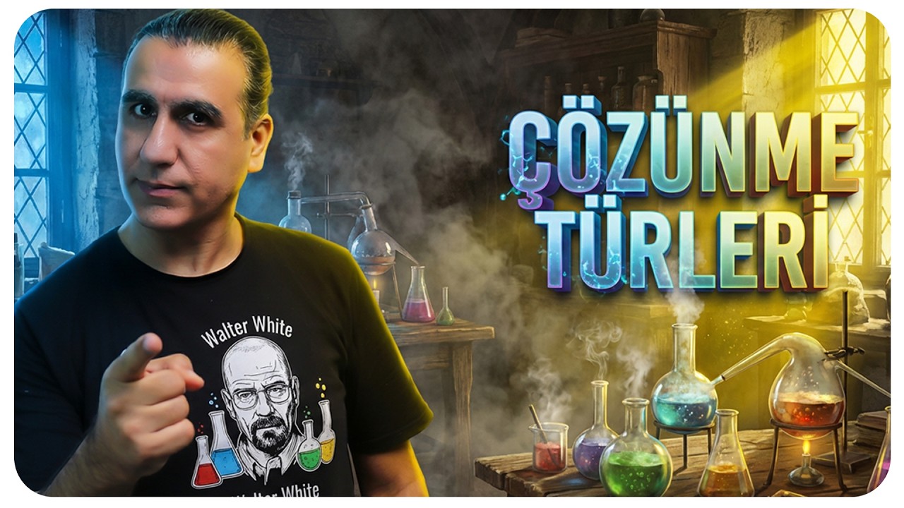 10. Sınıf  Kimya  Çözünme Türleri