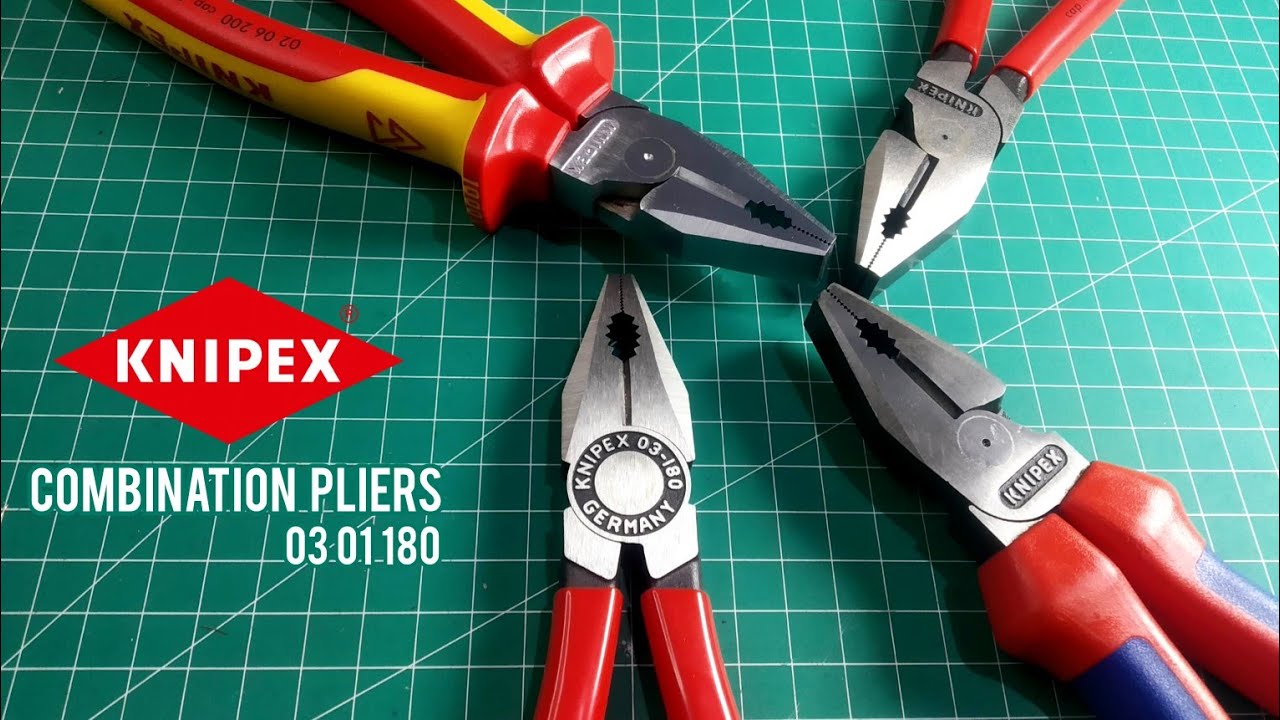 Knipex 03 01 180  - Tang dengan design iconic paling ganteng