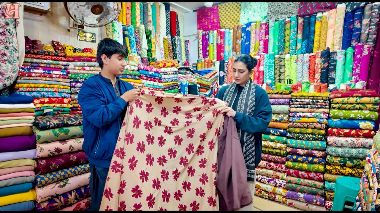 Coco Sweatshirt suitable Farshi Shalwar Fabric Hunt | Silk Scallops on Dupatta Shop in Rabi Center