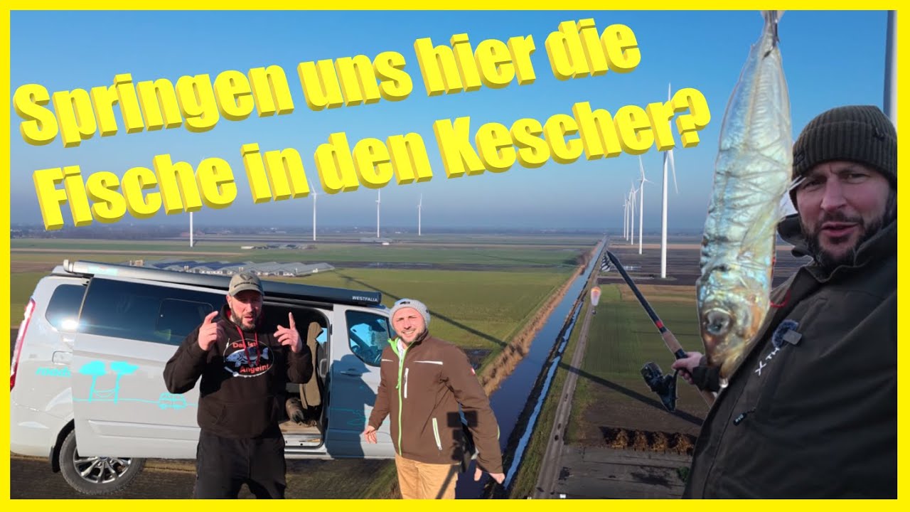 Angeln im Winter 600km Roadtrip zum Raubfisch, weil alles eingefroren ist! Kein Weg ist uns zu weit!