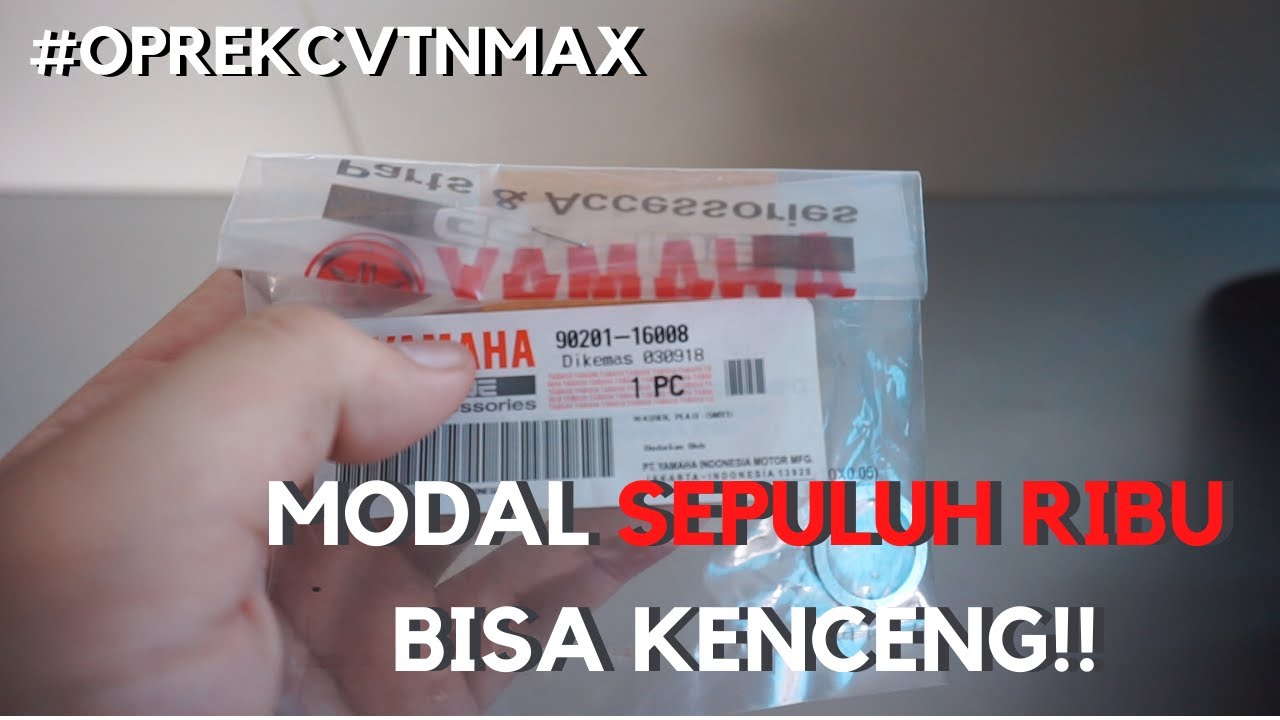 CUMA 10 RIBU BIKIN MOTOR KALIAN NGACIR! | Oprek CVT Yamaha NMax part 2
