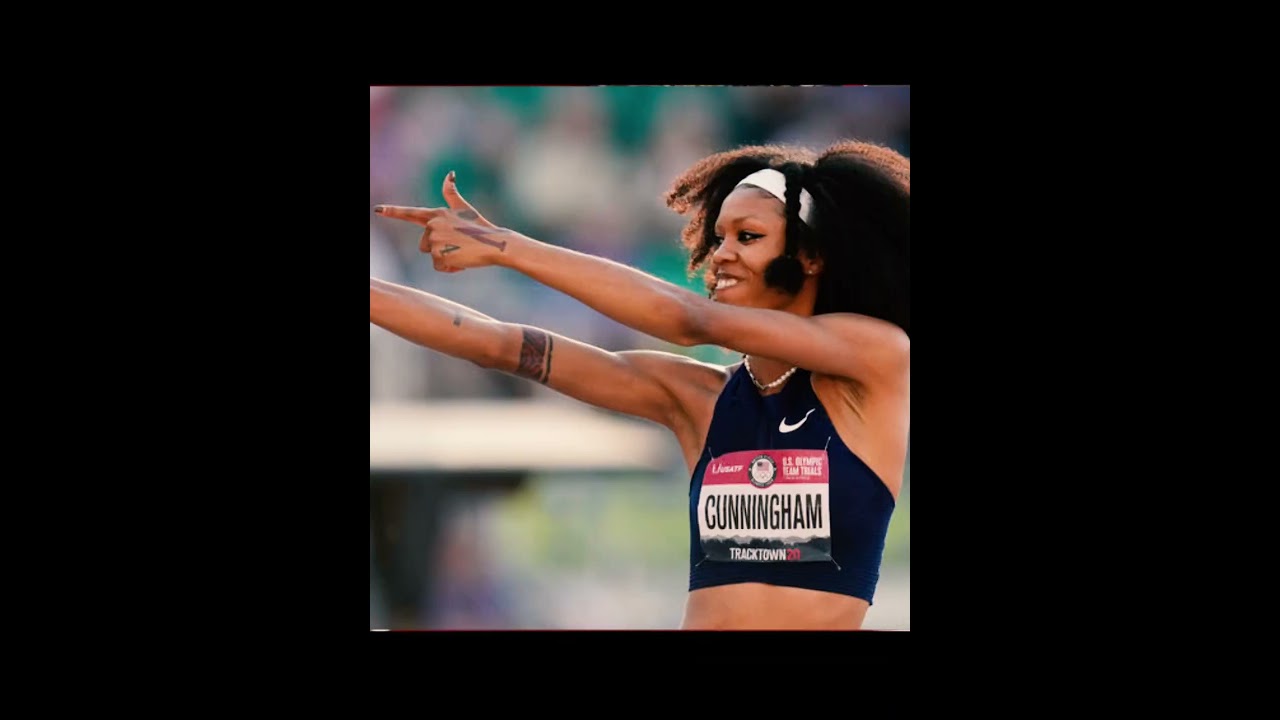 😍😍Vashti Cunningham American high jumper#shorts