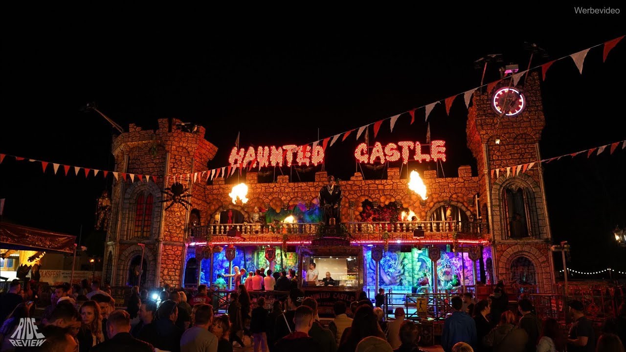 Haunted Castle (Sipkema) - POV - Nürnberger Volksfest - Geisterbahn / Dark Ride
