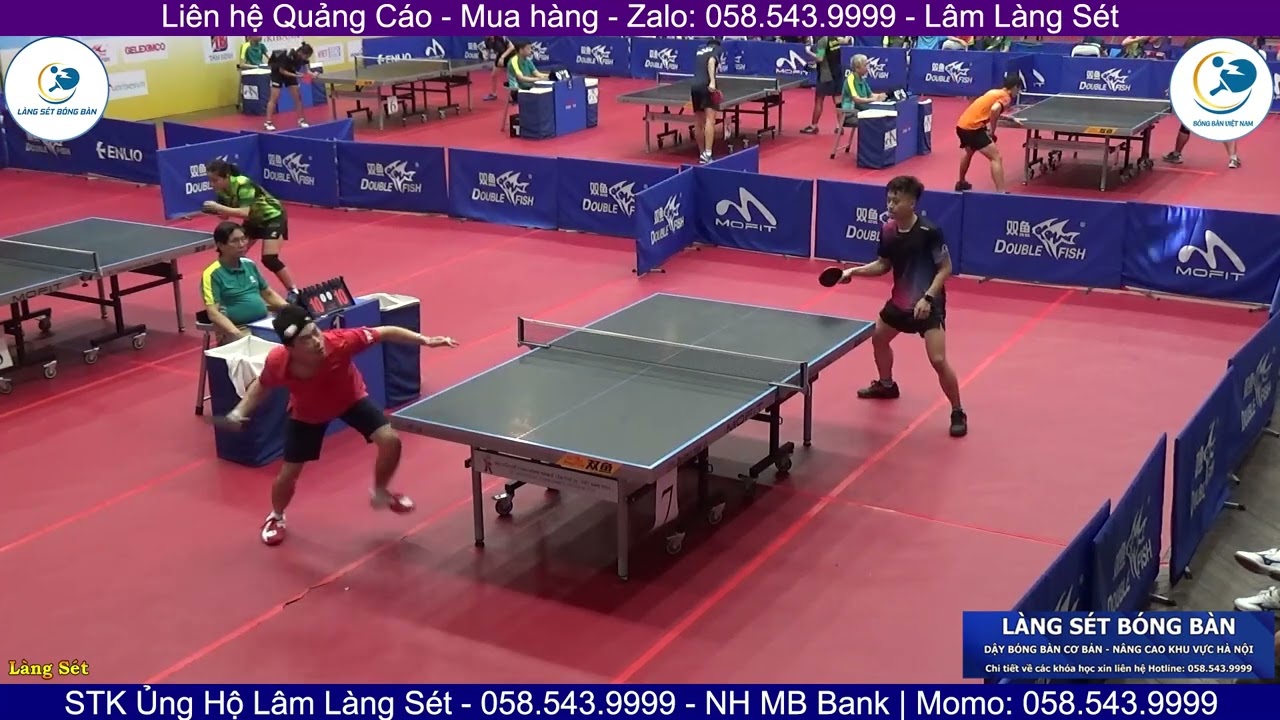 Vũ Thái Ngọc Trình vs Phong Hải Dương | Bán Kết Đồng Đội Hạng B Giải Bóng Bàn Báo Hà Nội Mới 2023