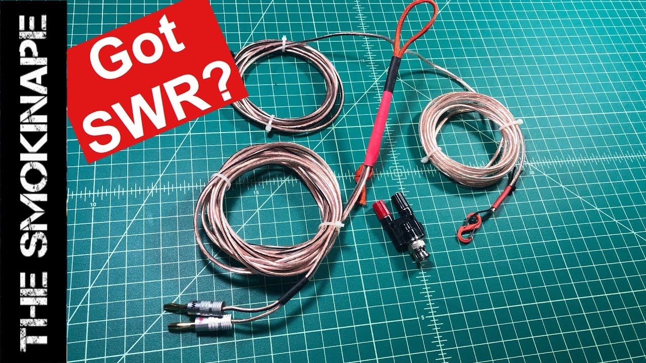 Speaker Wire Antenna - HAM Radio - TheSmokinApe