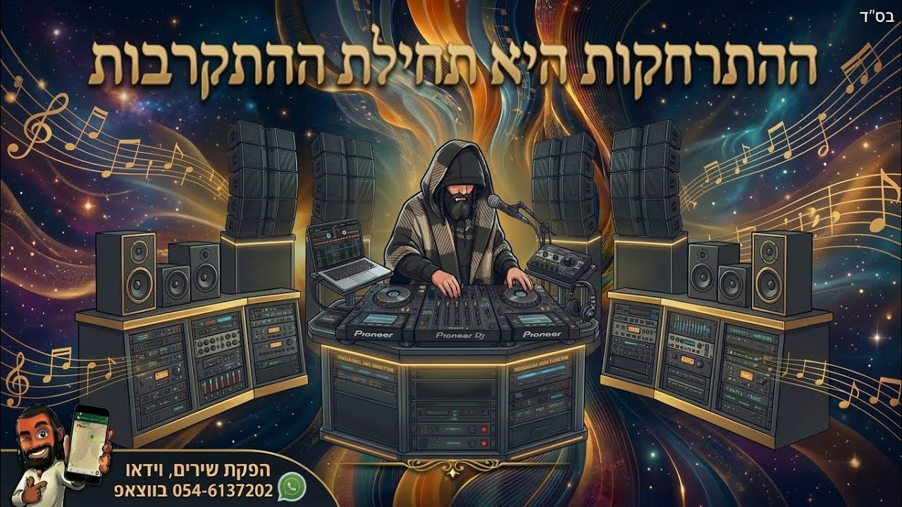 ההתרחקות היא תחילת ההתקרבות 