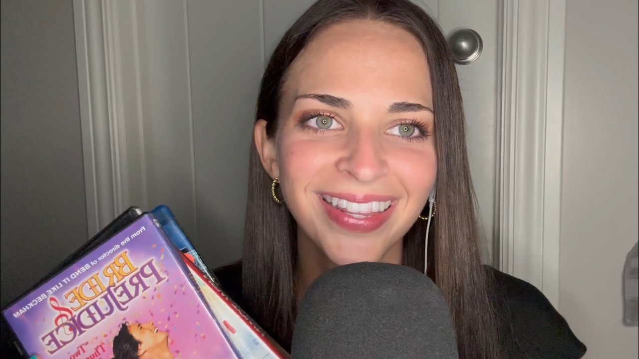 ASMR | Whispering About & Tracing Old DVD’s 💿