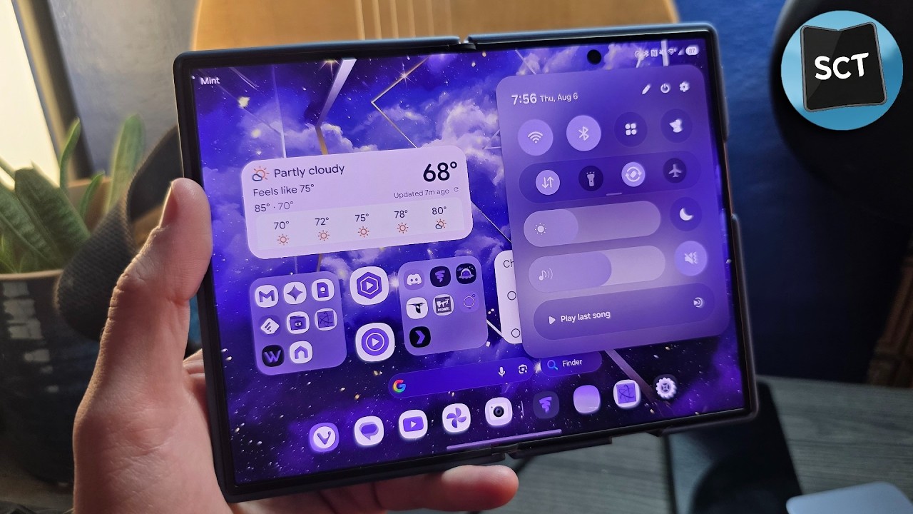 12 настроек, которые нужно немедленно изменить на вашем Galaxy Z Fold 8