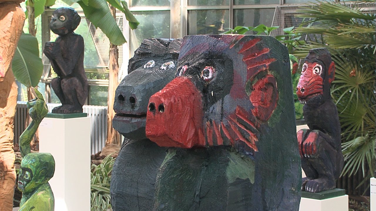 Indianerm&auml;dchen und andere Skulpturen