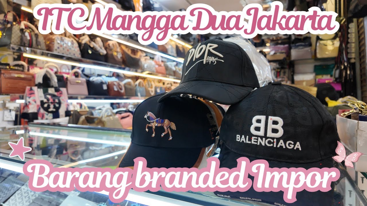 Gudang barang branded impor ada disini ~ Lagi viral di razia nih ITC Mangga Dua Jakarta
