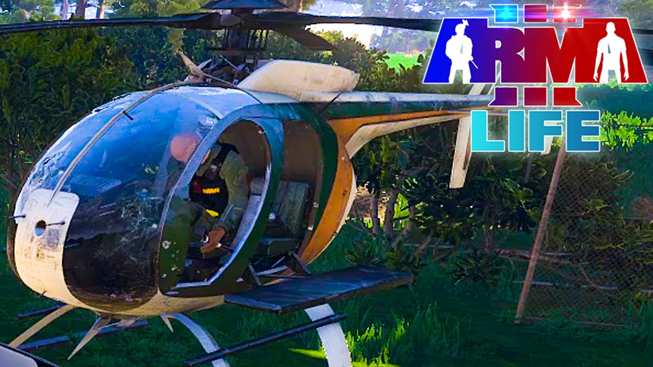 Arma 3 Life Police #30 - Deputy Shot in Helicopter