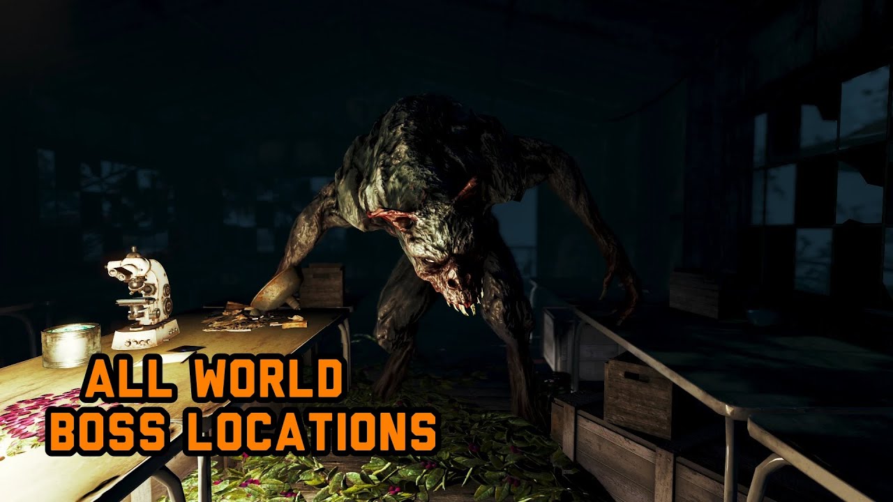 Mutant Menagerie: Life Finds A Way - All Commonwealth World Bosses And Locations | Fallout 4