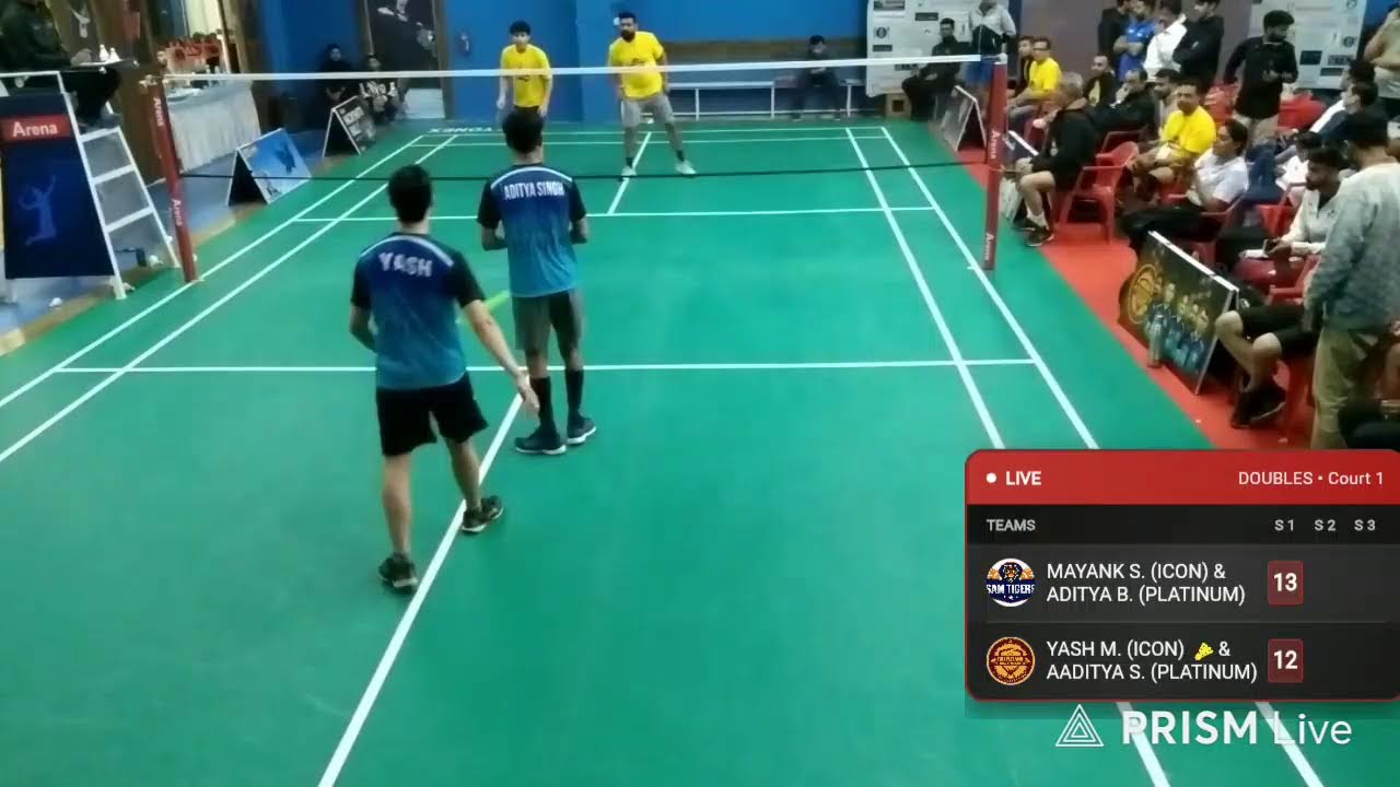 ARENA PREMIER LEAUGE Day 1 Sam Tigers vs Rajputana Warriors Court 1