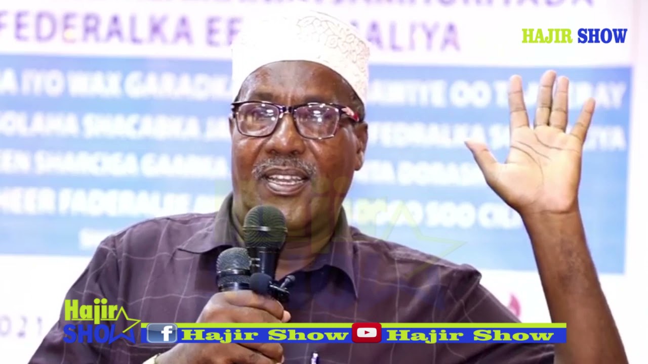 Abwaan Badal ''Ducadii aan u waday MD Sheekh Shariif, waxaan kala dul dhacay Madaxweyne Farmaajo''.