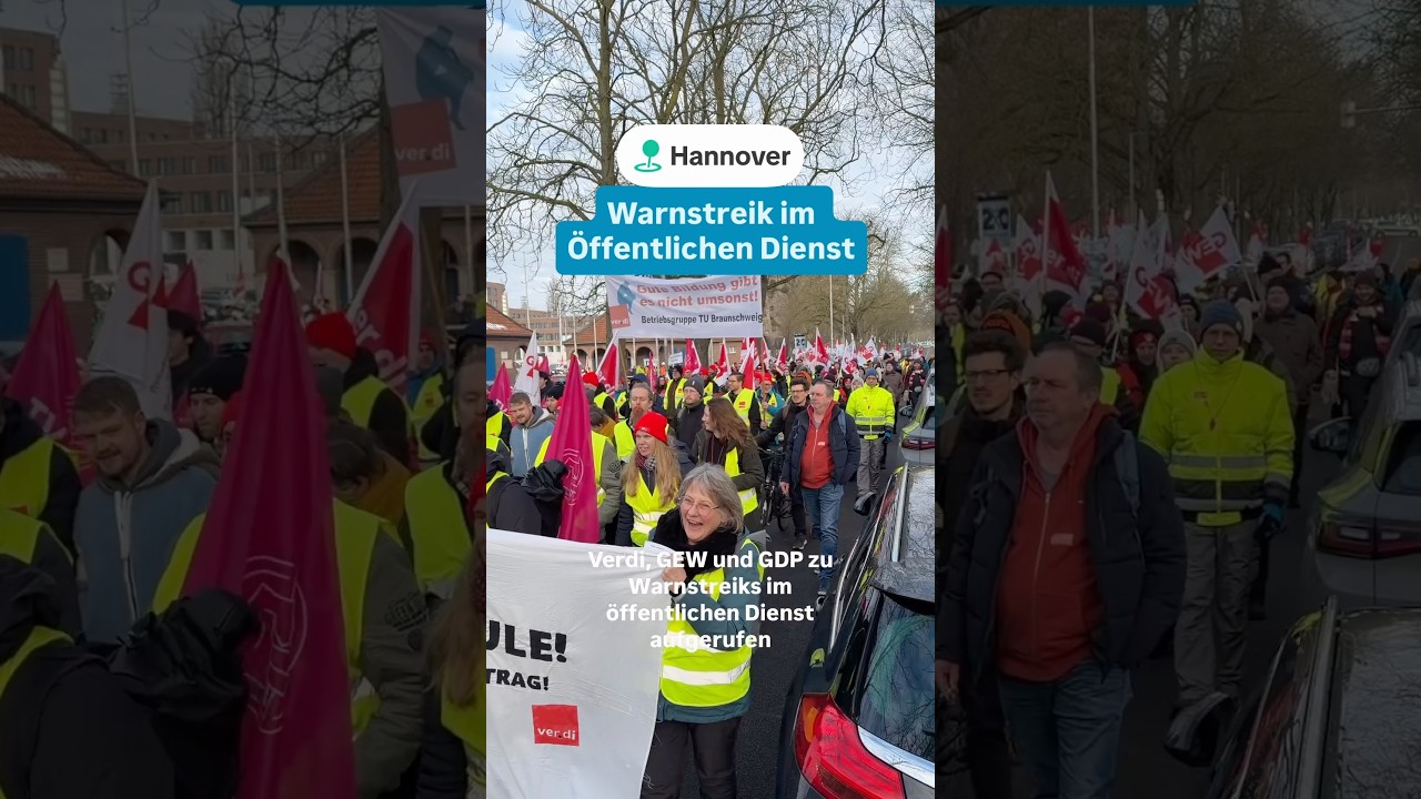 Warnstreik im &Ouml;ffentlichen Dienst