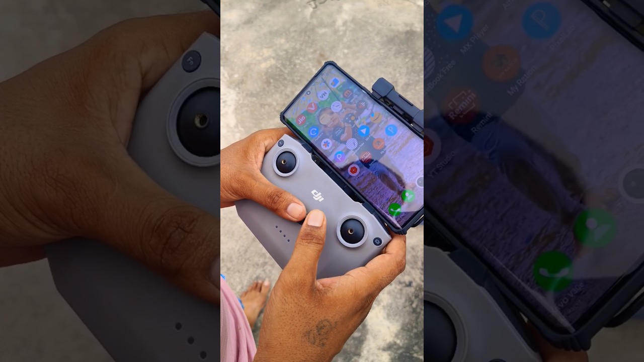 How To Connect Phone With Dji Rc!! #shorts #shortsfeed #trending #viralvideo #drone #ytshorts #dji