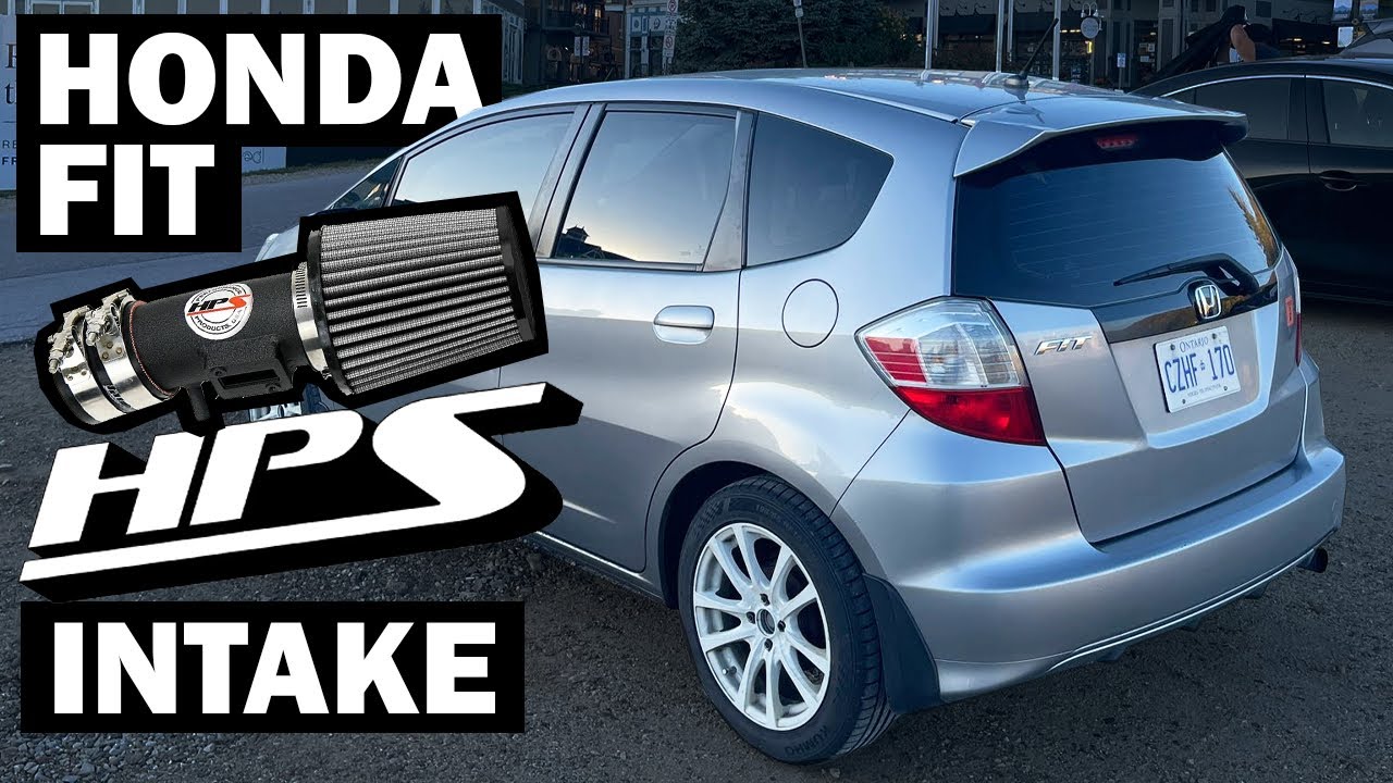 Honda Fit Gets A HPS Intake - First Mod of the Year!!!