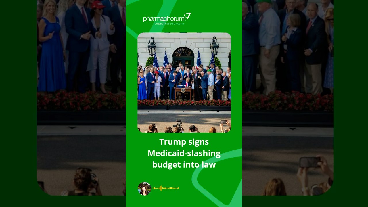 Trump signs Medicaid-slashing budget into law #pharmanews #news #lifescience #biotechnews