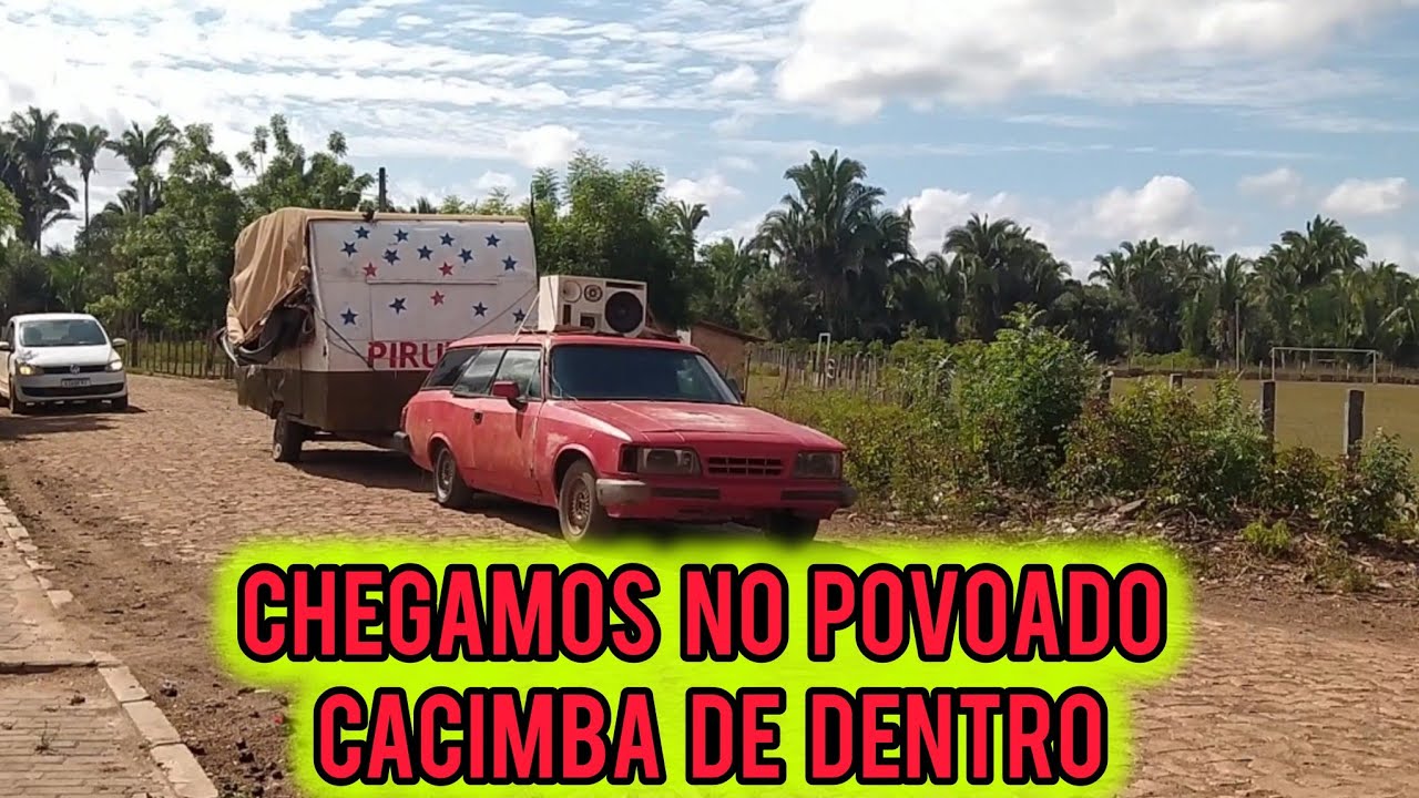 CHEGAMOS NO POVOADO CACIMBA DE DENTRO