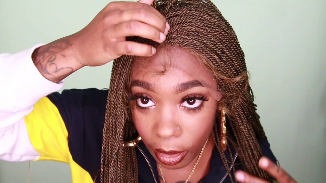 Sensationnel Cloud 9 Swiss Lace Wig 4x4 Lace Parting Micro Twist Braid Wig - Elevate Styles