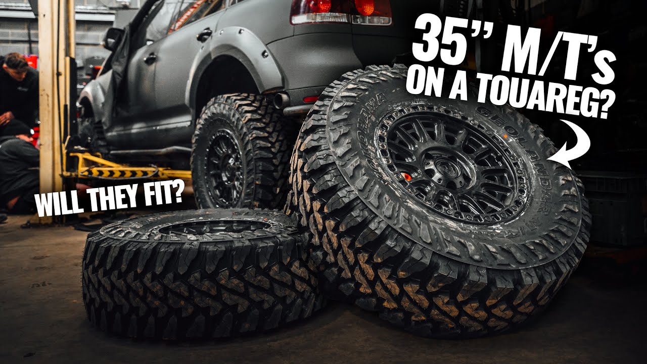 Можно ли установить 35-дюймовые шины на наш Touareg V10? 🤯