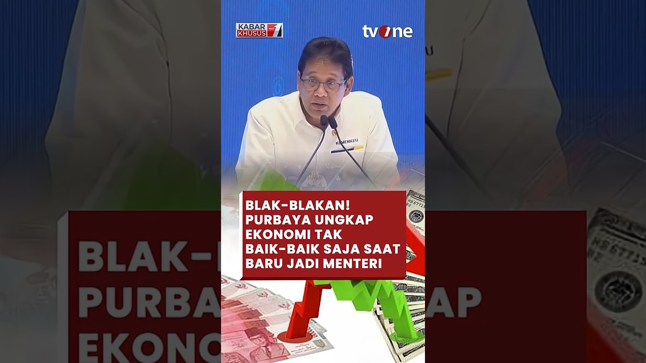 Blak-Blakan! Menteri Purbaya Ungkap Ekonomi yang Tidak Baik-Baik Saja #purbaya #ekonomi #menkeu