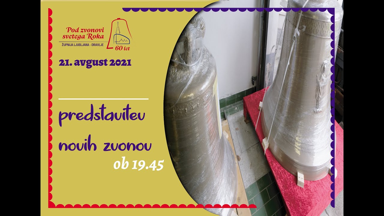 Predstavitev novih zvonov