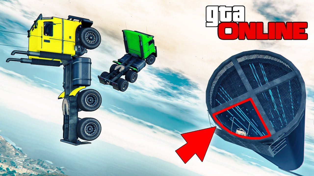 АДСКИЙ ГЛАЙД НА ГРУЗОВИКАХ! ОЧЕРЕДНАЯ ДИЧЬ ОТ КАСПЕРА В GTA 5 ONLINE (ГТА 5 ГОНКИ)