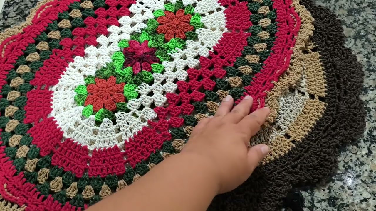 Tapetes de crochê 🧶🧶🧶
