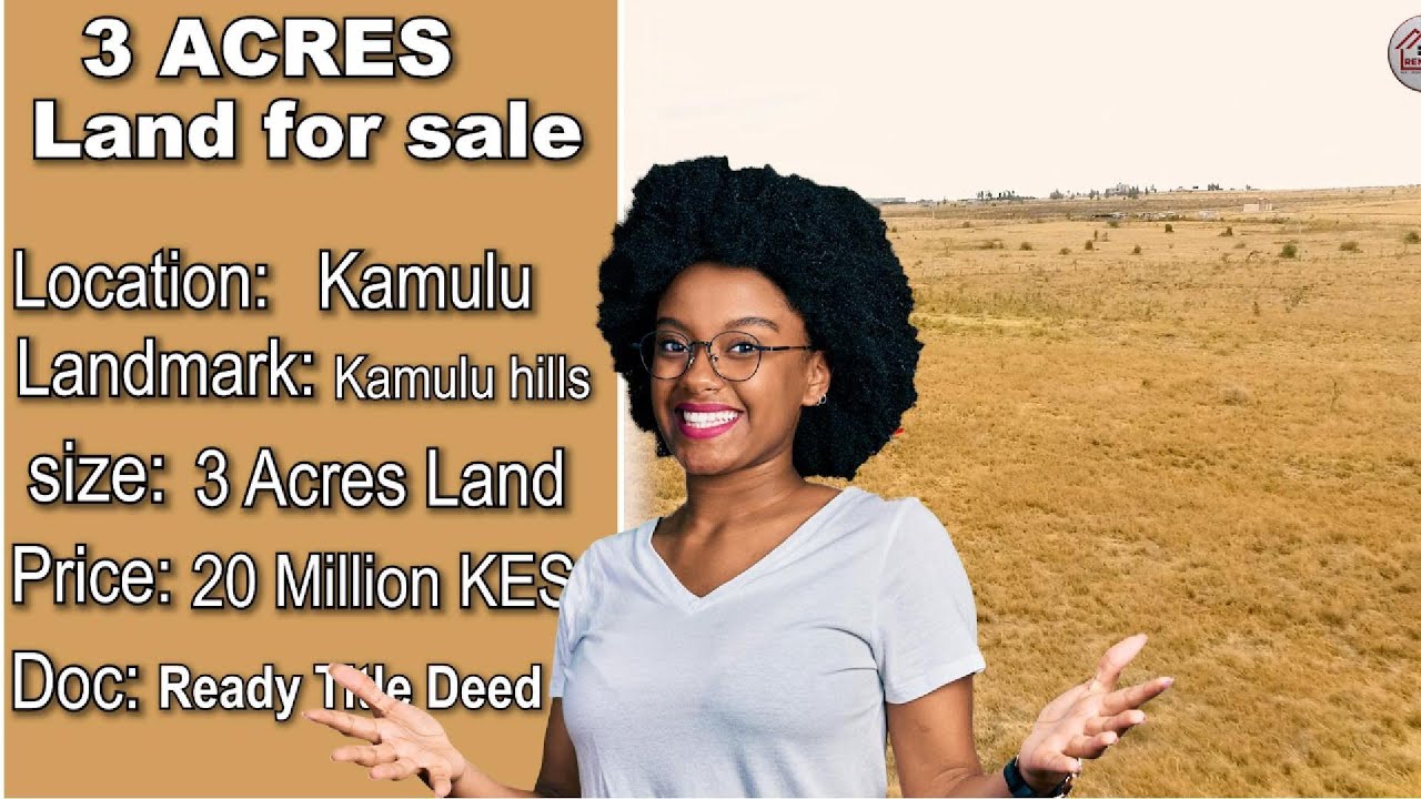 Prime 3 Acres for Sale in Kamulu Ngondu Farm – Ksh 20M | Near Kamulu Hills School