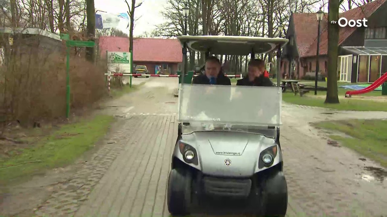 Rondje in de winter over camping de rammelbeek.