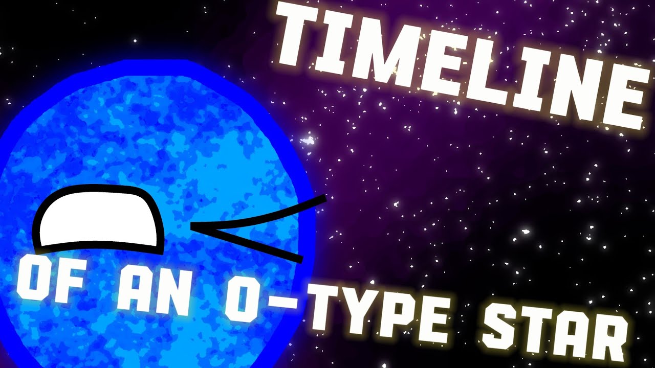 TIMELINE OF AN O-TYPE STAR - STAR SIM V2