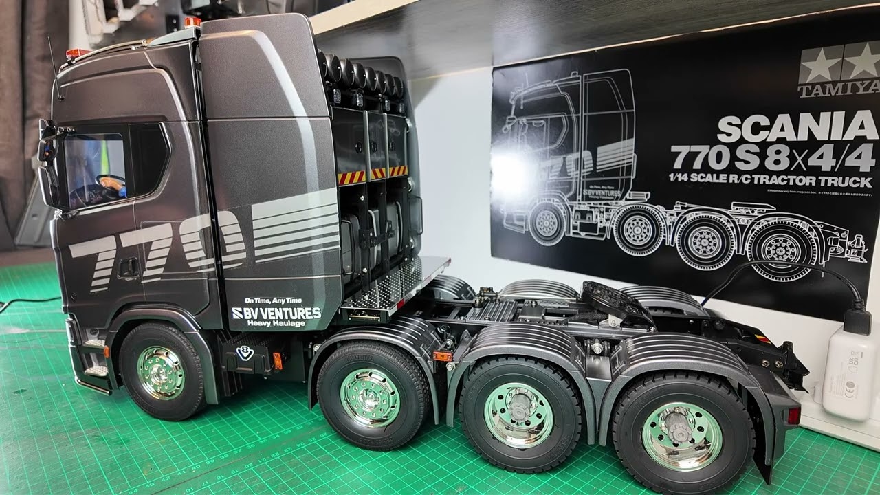 Tamiya Scania,770S 8x4/4 Build 13.6 Final