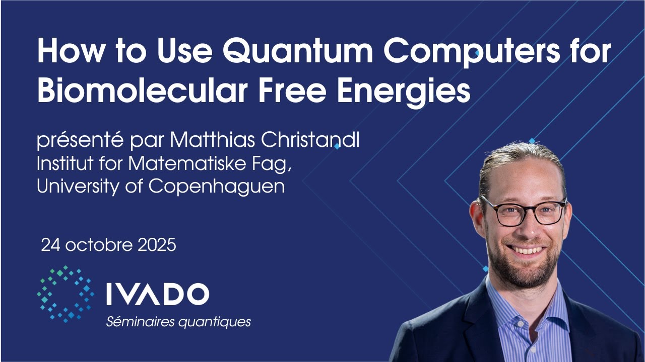 How to Use Quantum Computers for Biomolecular Free Energies - Matthias Christandl