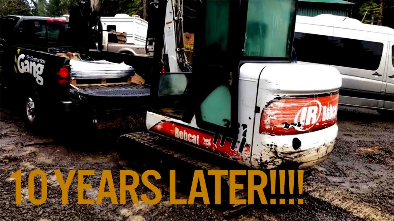 Bobcat 331 Rubber Track Conversion