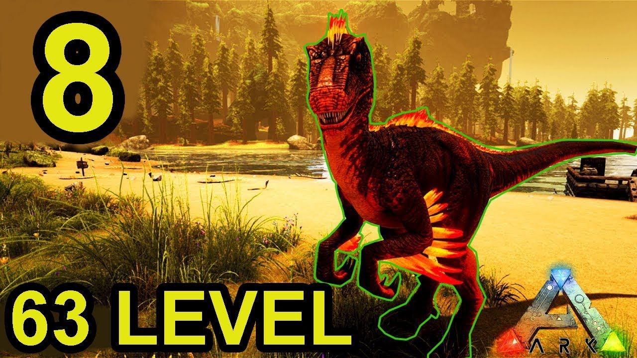 63 Level Alpha Raptor Avladım | Ark Youtuber Savaşları - Bölüm 8