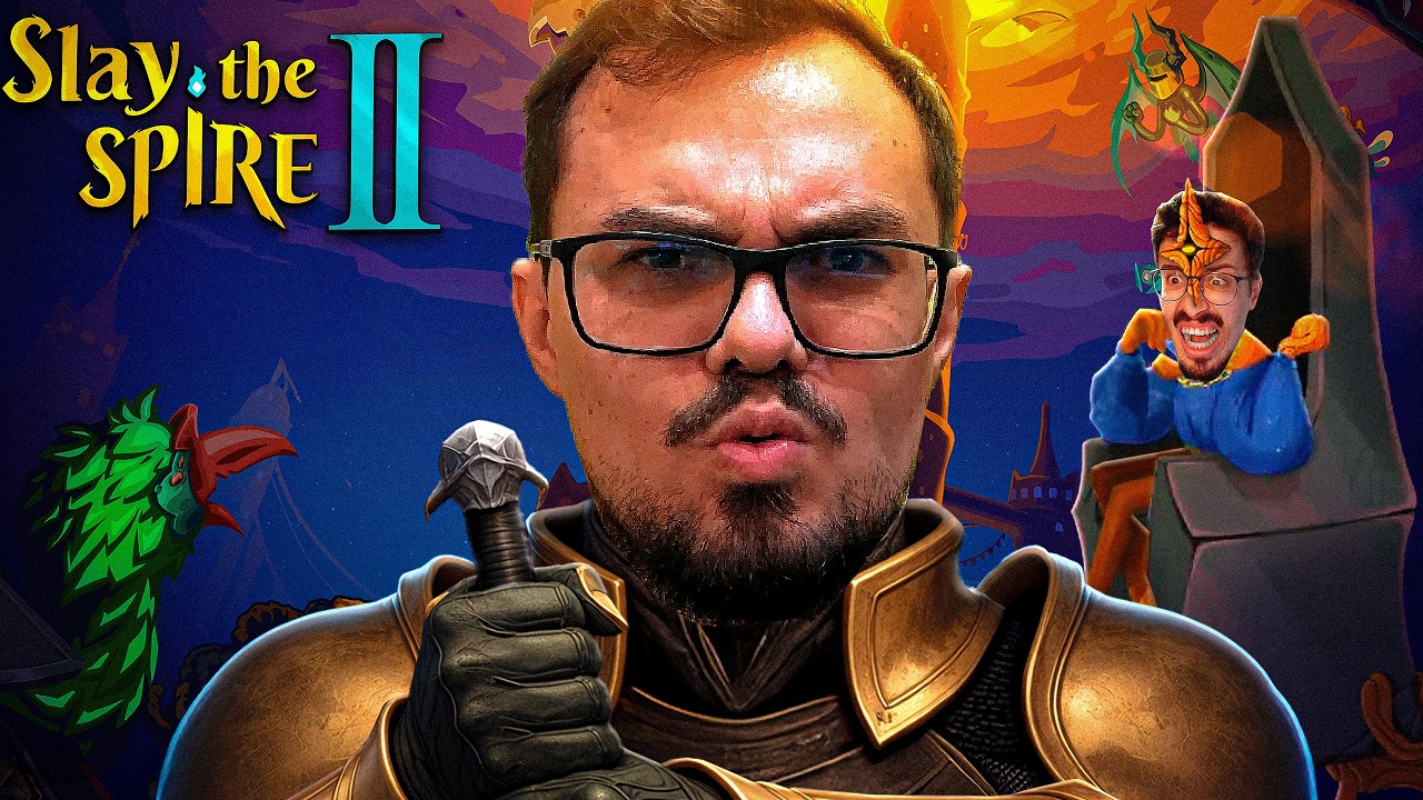 APRENDI A JOGAR E AGORA &Eacute; S&Ograve; BUILD INSANA - Slay The Spire 2