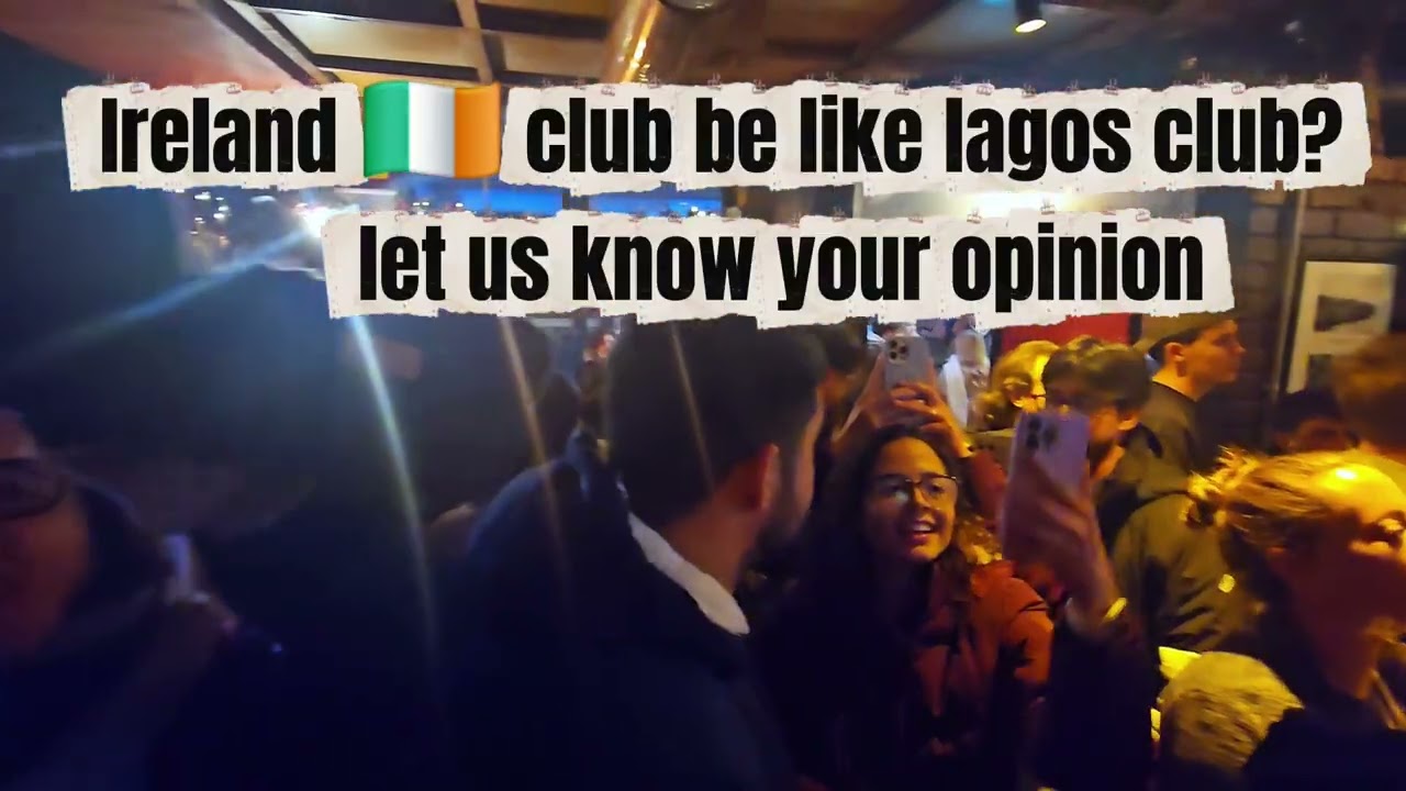 Night club in dublin, Ireland 🇮🇪 is facilitating 