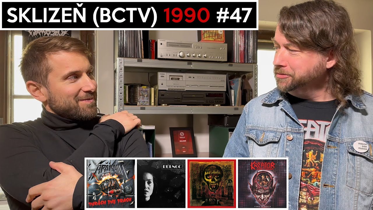 SKLIZEŇ (BCTV) 1990 #47 – ARAKAIN – PŮLNOC – SLAYER – KREATOR – 3/2024 [BCTV – díl XLVII]