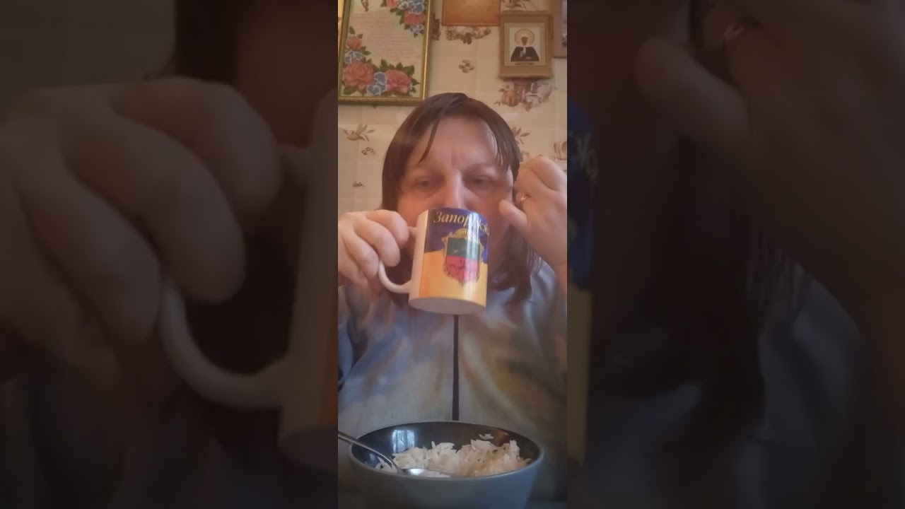 Мукбанг рис басмати с чаем акбар