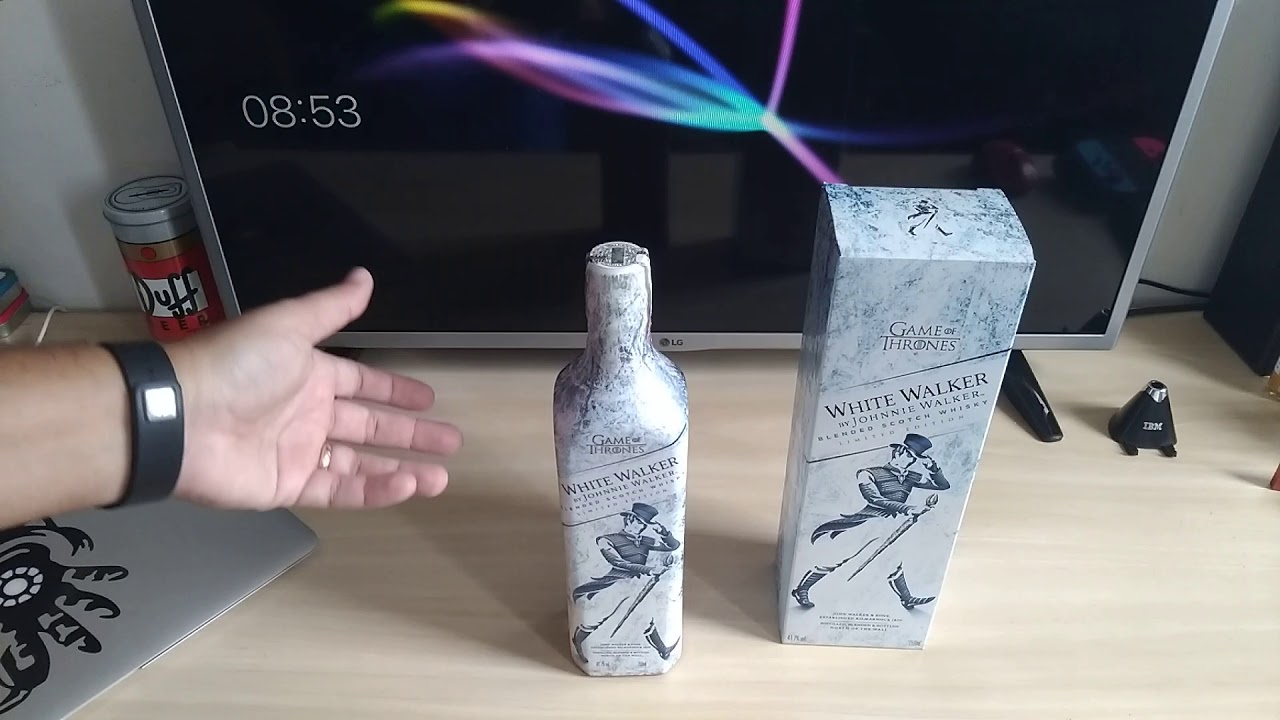 Unboxing Geral Whisky White Walker by Johnnie Walker