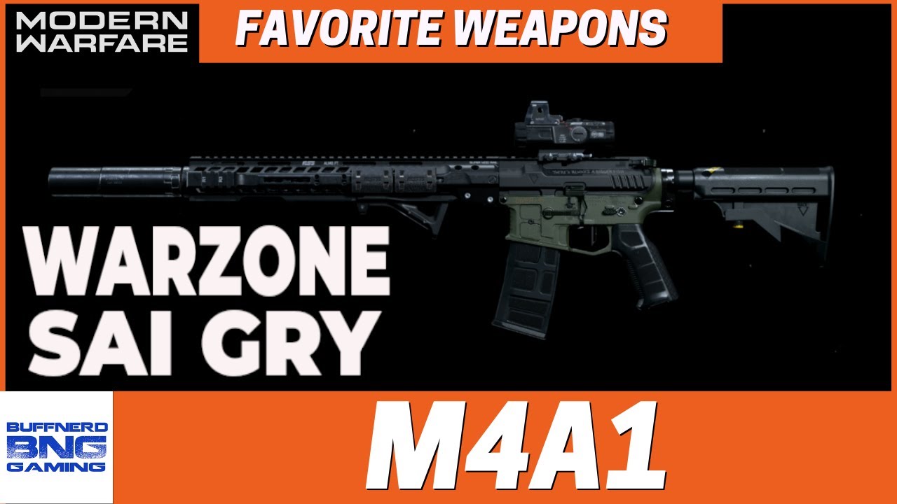 SAI GRY Rifle - Favorite Weapons - Call Of Duty Modern Warfare